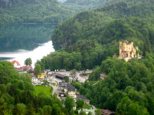 24 - vue du château de Bavière