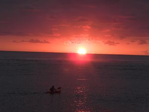 coucher de soleil La Reunion