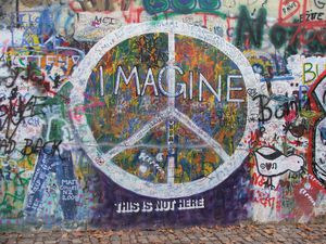 John Lennon Peace Wall by peps18