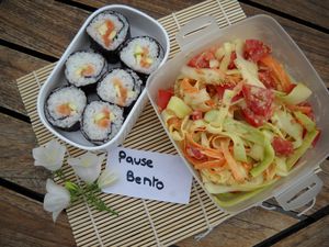Bento sushi