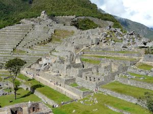 0283 Machu Picchu - Quartier des Nobles & Terrasses