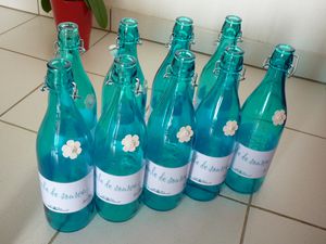Les bouteilles d'eau