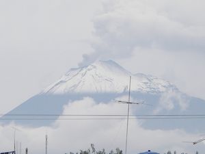 Tungurahua depuis Riobamba
