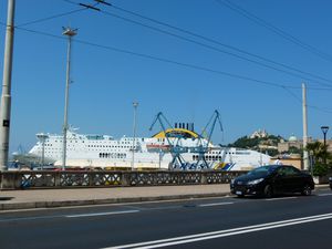 approche du port d'Ancona