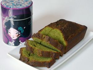 Lettre 8 - Cake au thé vert