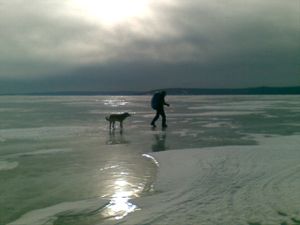 043 : Le retour, Lac Huvsgul