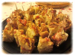 cake poulet, tomate, curry (9)