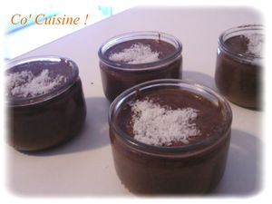 mousse au chocolat et noix de coco (6)