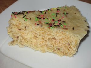gateau gervais micro ondes
