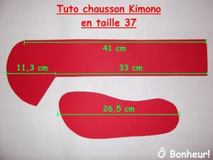 Tuto1 chausson Kimono T37