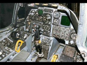 Fairchild Republic A-10A Thunderbolt II cockpit 2 USAF