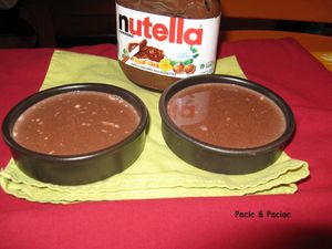 panna cotta nutella