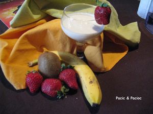 smoothie banane ananas