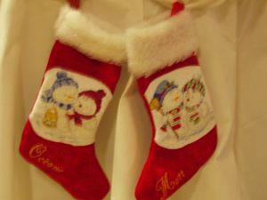 chaussettes de Noël