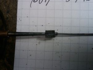 plantage de pivot sur roue de pendule