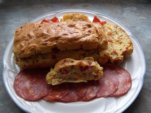 chorizo et tomates séchées