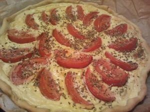 Tarte thon tomates