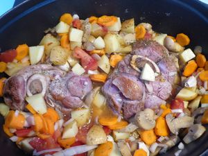 osso bucco avant cuisson