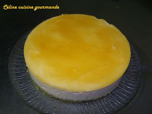 Gâteau mangue pistache