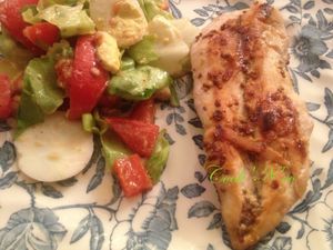 Poulet glacé au sirop d'érable