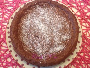 Cheesecake chocolat/noix de coco