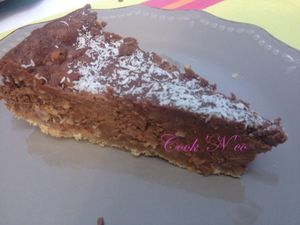 Cheesecake chocolat/noix de coco