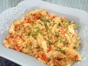 Quinoa au poulet