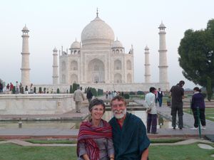 102 : Michelle et Jean-Paul, Taj Mahal, Agra