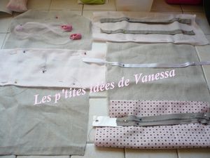 ebauche pochette à barettes
