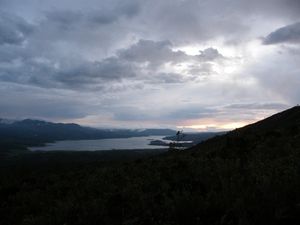 195 Coucher de soleil sur le lac Arenal