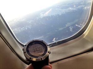 AVION ALTITUDE VITESSE SUUNTO AMBIT 2 sapphire