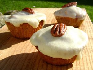 Carrot cupcakes