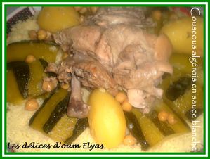 Couscous algérois en sauce blanche (3)