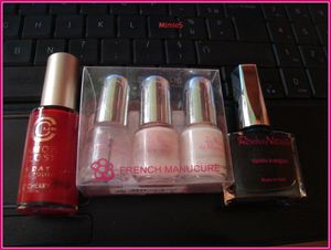 vernis french-pedicure