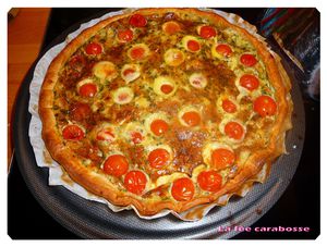 tarte tomates roquefort