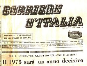 Corriere d'Italia 4 gennaio 1973