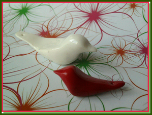 oiseaux fimo