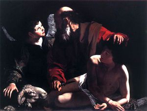 Le Caravage - M. Merisi 1573-1610 sacr d Isaac 1598-99 Huil