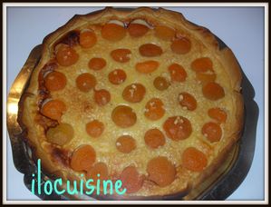tarte abricots