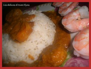 Curry de crevettes Thai (2)