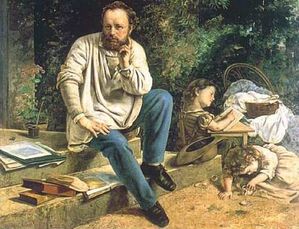 Proudhon, di Courbet, 1853