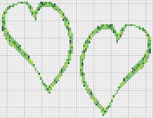 coeur verts