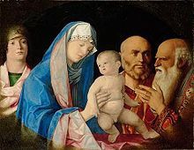 Présentation de Jésus au Temple-Giovanni Bellini.