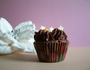 Mini Cupcakes Chocolat Orange à La feve de Tonka