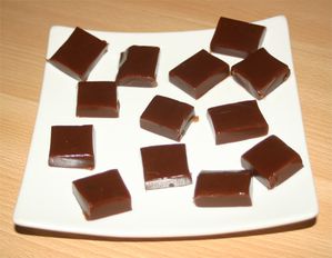 Caramels au chocolat