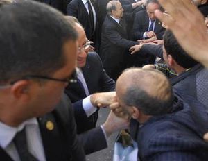 rencontre du president hollande et bouteflika 2012