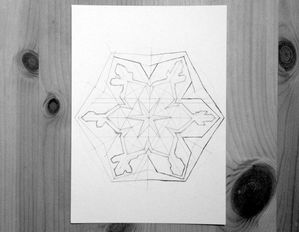 Star snowflake geometric