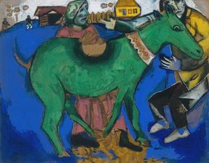21 Chagall 11 l'âne vert Tate Gallery