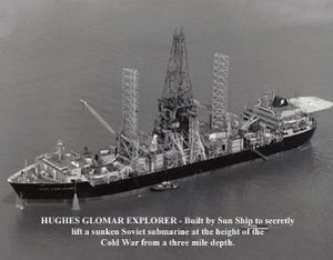 hughes glomar explorer ship boat