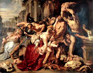 Rubens Mass Innocents - vers 1636-38 - Art Gallery of Ontar